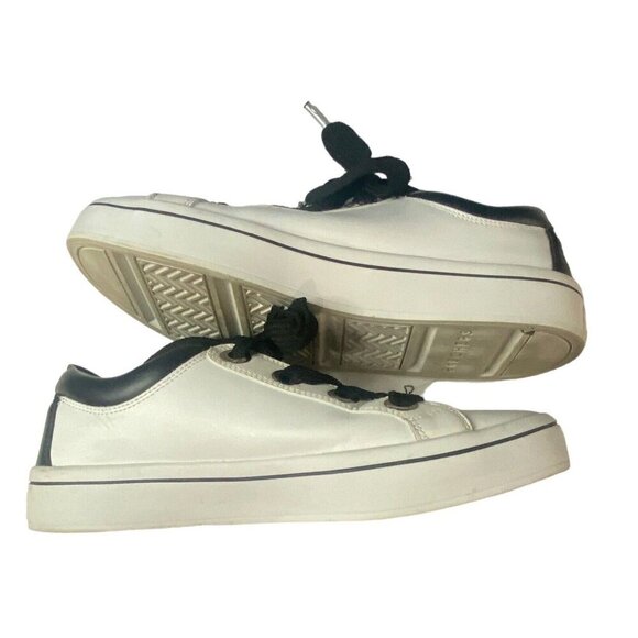 SKECHERS Women Hi Lite Lace Up Sneakers Size 8 White Y2K Casual Everyday S-7 - Picture 5 of 9